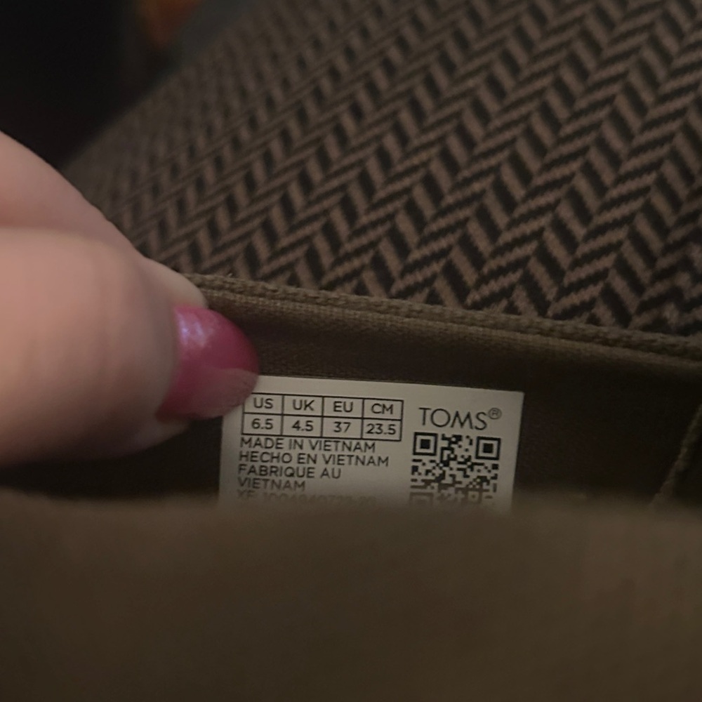 TOMS Comlow Combat Sneaker Ortholi‎ 6.5 - Picture 5 of 5